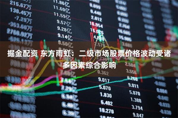 掘金配资 东方雨虹：二级市场股票价格波动受诸多因素综合影响